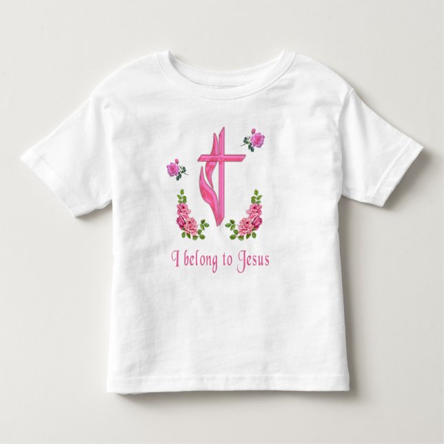 Jesus Toddler T-shirt (Frente)