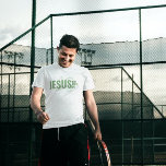 Jesus, vida, camiseta da verdade<br><div class="desc">Simples,  na moda cristã,  citação de "Jesus é o caminho,  a vida,  a camiseta da verdade" em caligrafia mista e tipografia minimalista. Esta moda,  design de fé moderna é a dádiva perfeita e a declaração de moda. #cristão #religião #escritura #fé #bíblia #jesus</div>