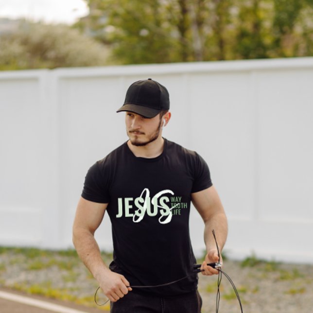 Jesus, vida, camiseta da verdade (Criador carregado)