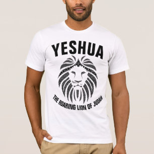 JESUS YESHUA O LÍON ROARING DE JUDAH T-Shirts