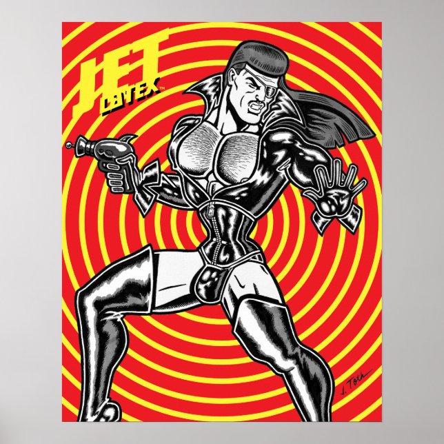 Jet Latex™/Vortex Poster (Frente)