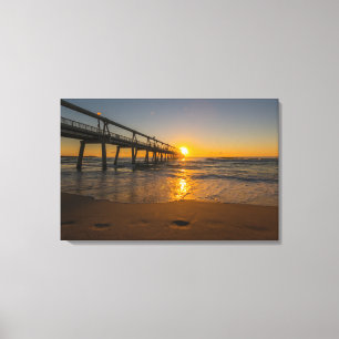 Jetty no Sunrise - Canvas