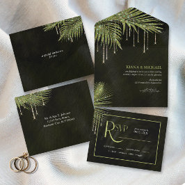 Jewel Palm Leaf Green ID830