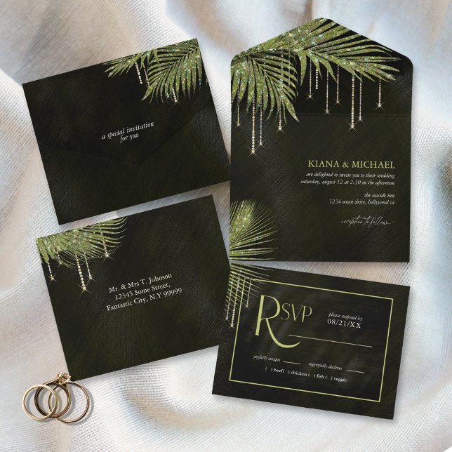 Jewel Palm Leaf Green ID830 (Criador carregado)
