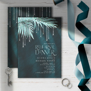 Jewel Palm Leaf Janta Teal ID830
