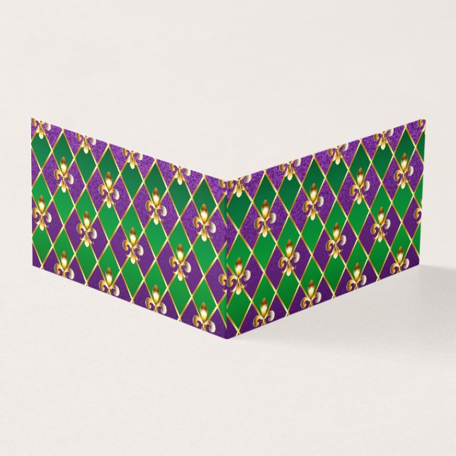 Jewelry Background Mardi Gras (Exterior)