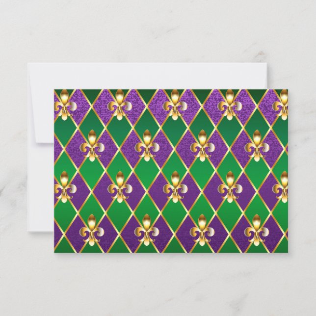 Jewelry Background Mardi Gras (Frente)