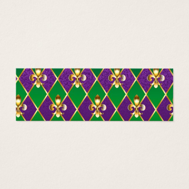 Jewelry Background Mardi Gras (Frente)
