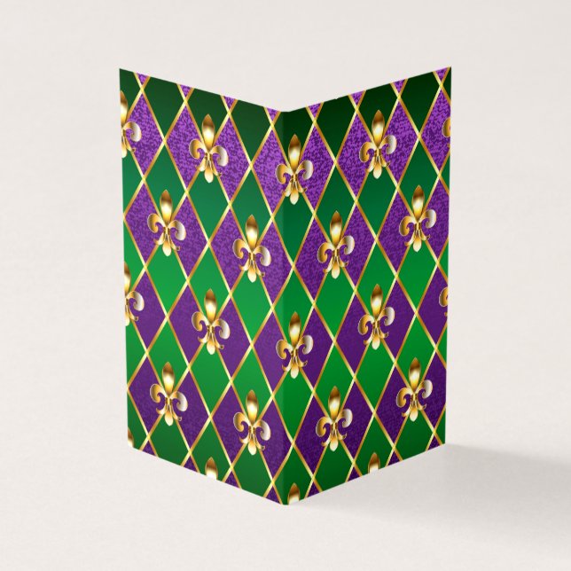 Jewelry Background Mardi Gras (Exterior)