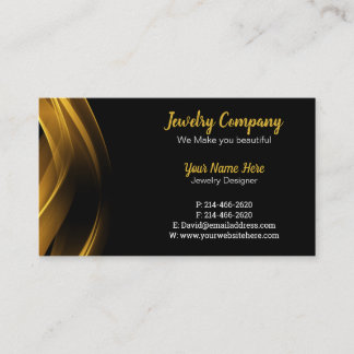 Jewelry Designer/Seller Cartão de visita