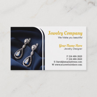 Jewelry Designer/Seller Cartão de visita