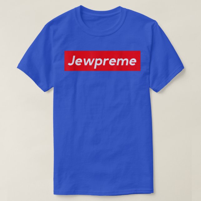 Jewpreme Funny Camisetas judaicas (Frente do Design)