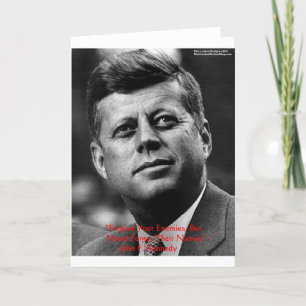 JFK "Perdoe Não Esqueça" Ofertas e Cartão De Citaç