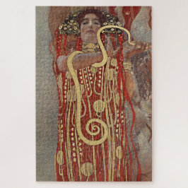 JIGSAW QUEBRA-CABEÇA : GUSTAV KLIMT : HYGIEIA : 19