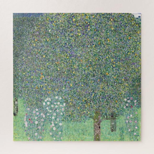JIGSAW QUEBRA-CABEÇA : GUSTAV KLIMT : ROSEBUSHES (Vertical)