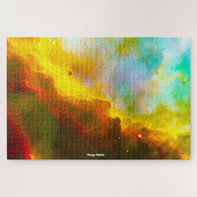 Jigsaws Omega Nebula Quebra-cabeça (Horizontal)