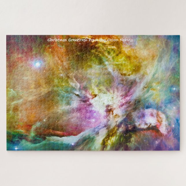 Jigsaws Orion Nebula Quebra-cabeça (Horizontal)