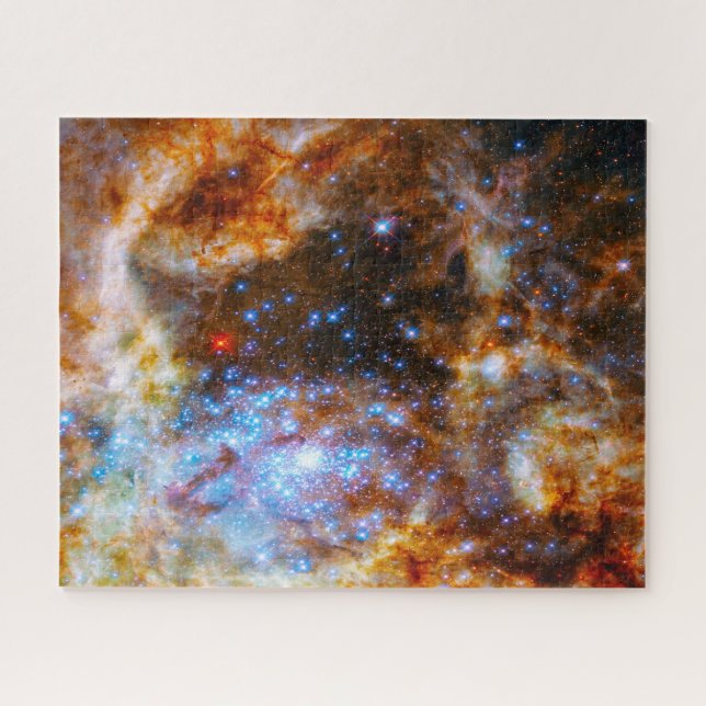 Jigsaws Tarantula Nebula Quebra-cabeça (Horizontal)