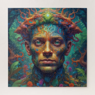 Jigsee Quebra-cabeça Fantasy Art-World