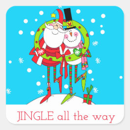 Jingle até os autocolantes