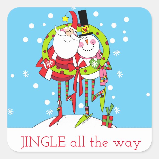 Jingle até os autocolantes (Frente)