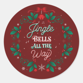 Jingle Bells Todo o Natal Adesivos