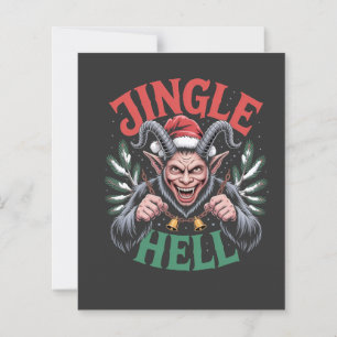 Jingle Hell Christmas Krampus Mau Xmas