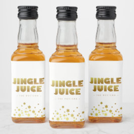 Jingle Juice | Divertido Natal Branco e Dourado Mi