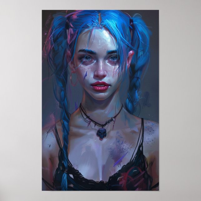 Jinx do Poster da Arcana (Frente)