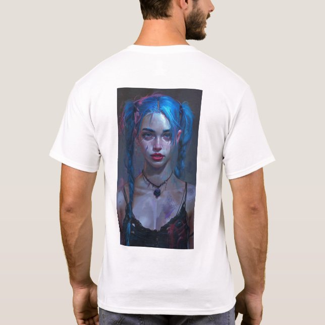 Jinx do T-Shirt da Arcana (Verso)