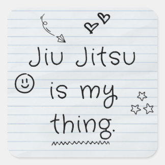 Jiu Jitsu é o meu design do adesivo