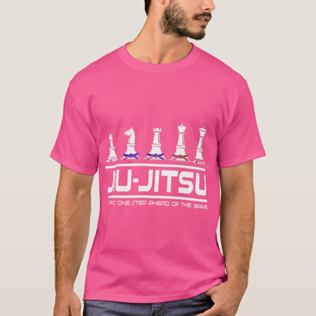 Jiu Jitsu Treinando O Brasileiro Jiu Jitsu Camisa  (Frente)