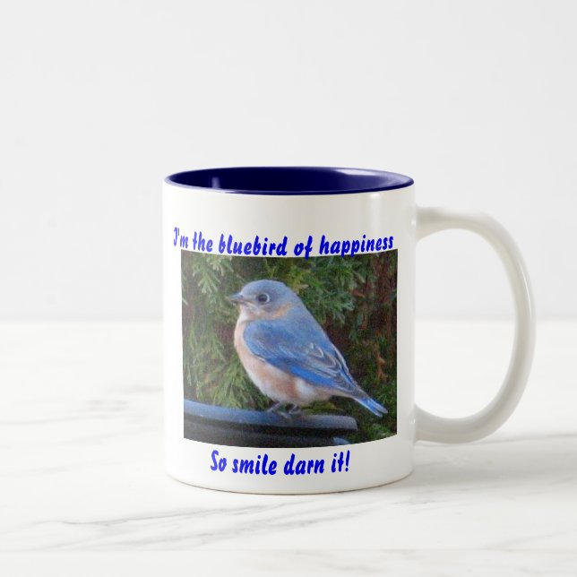 JJ- Bluebird da caneca da felicidade (Direita)