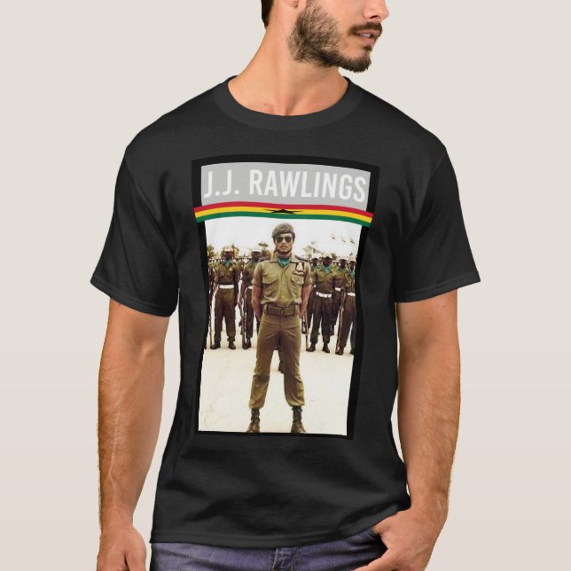JJ Rawlings Ghana Classic T-Shirt (Frente)