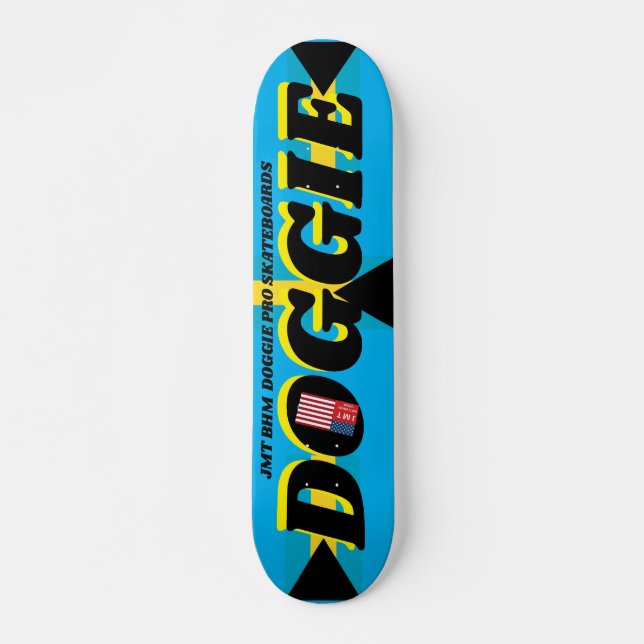 JMT BAHAMAS DOGGIE 7 3/4" Deck de Skate (Frente)