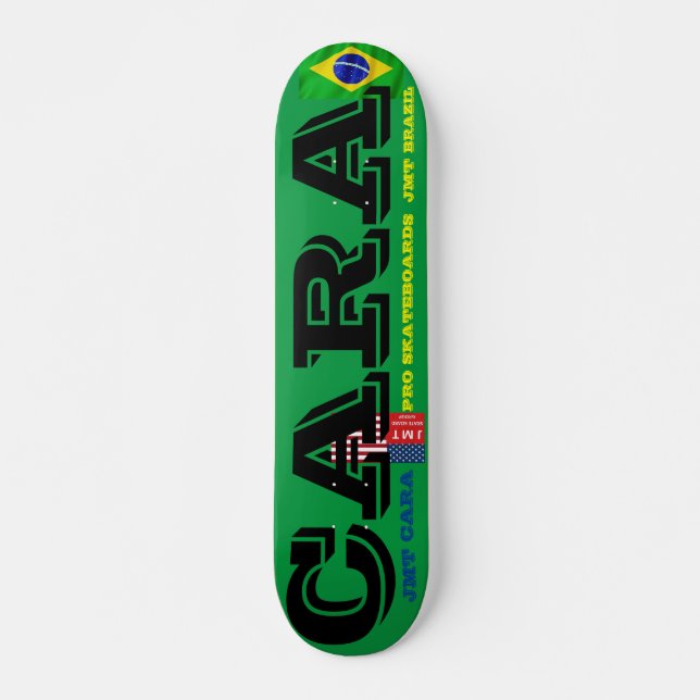 JMT BRASIL   CARA  7 3/4" Deck de Skate (Frente)