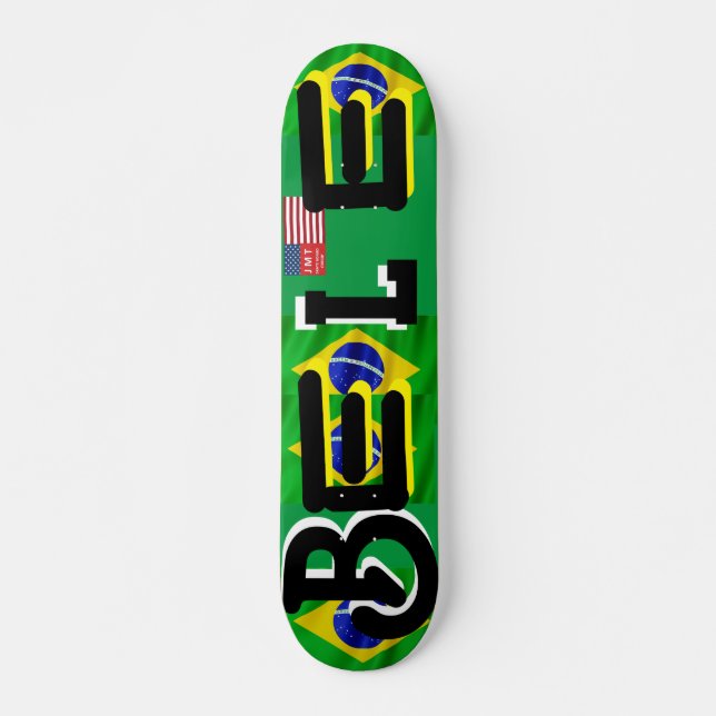 JMT BRAZIL BELE 7 3/4" Deck de Skateboard (Frente)