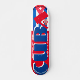 JMT CUBA CUBA 7, 3/4", skateboard Deck