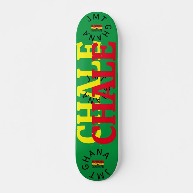 JMT GHANA  7 3/4" Deck de Skateboard (Frente)