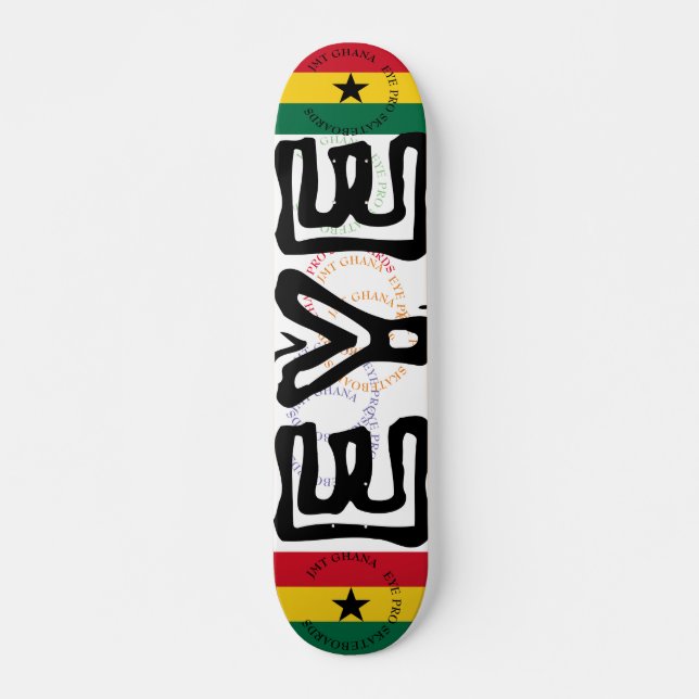 JMT GHANA EYE 7, 3/4", skateboard Deck (Frente)