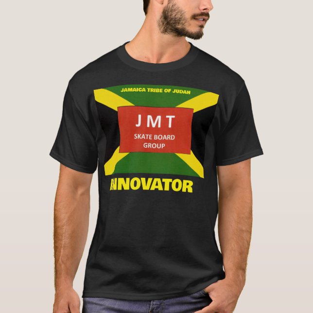 JMT INNOVATOR - Camisa Escura Básica (Frente)