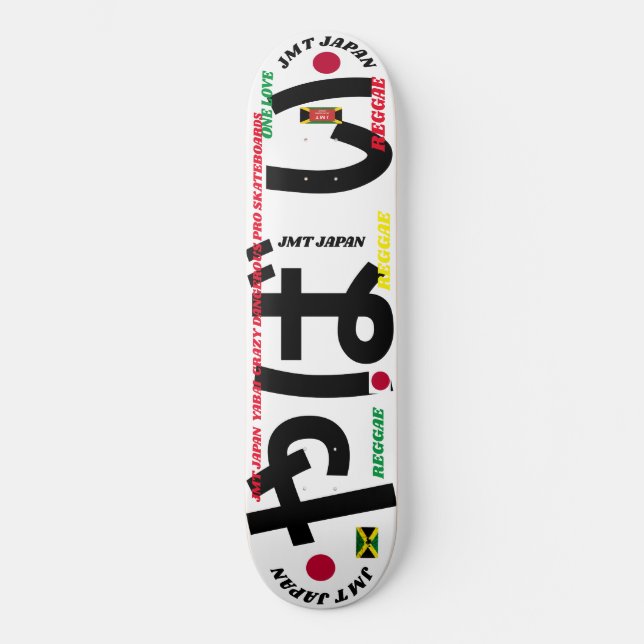 JMT JAPAN  2 8 1/4" Deck de Skateboard (Frente)
