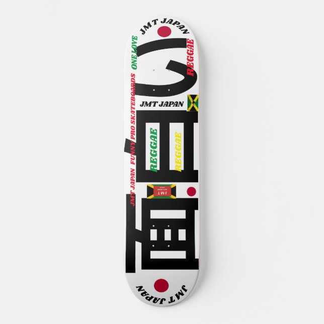 JMT JAPAN  3 8 1/4" Deck de Skateboard (Frente)