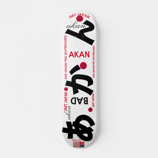 JMT JAPAN AKAN 7 3/4" Deck de Skateboard (Frente)