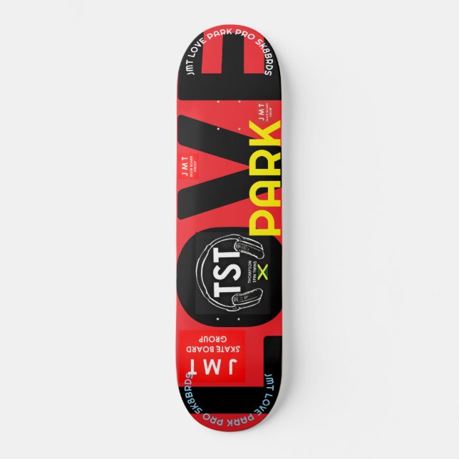 JMT LOVE PARK  Skateboard (Frente)