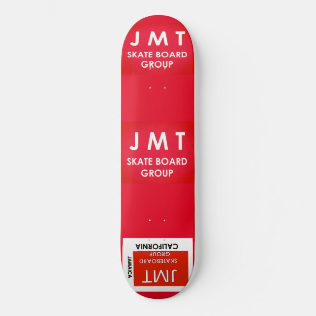 JMT. SK8 BOARD 8 1/4" Deck de Skate (Frente)