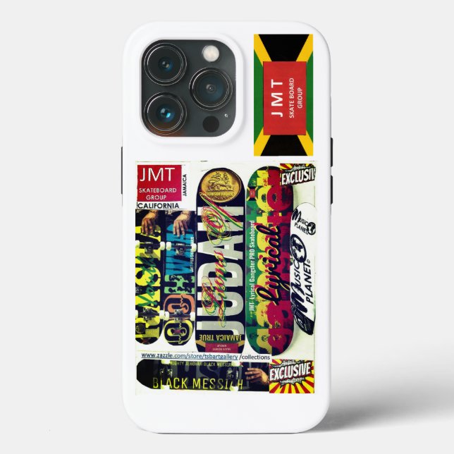 JMT SKATEBOARD, Apple iPhone 13 Pro, Resistente (Verso)