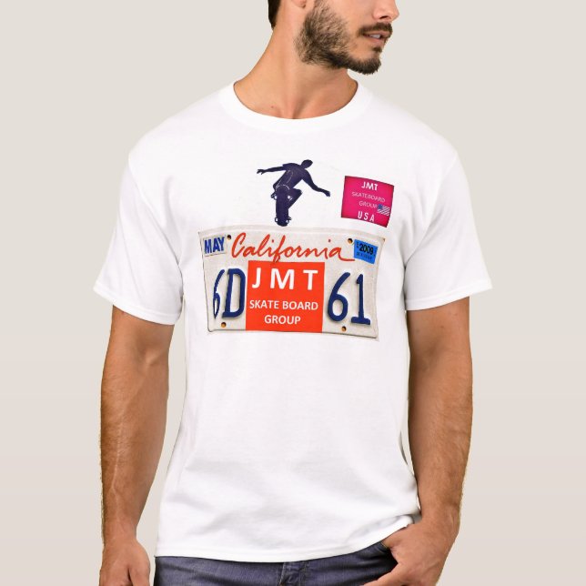 JMT SKATEBOARDS EUA Camiseta (Frente)