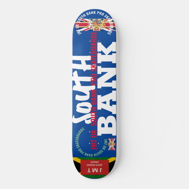 JMT UK SUUTH BANK 8 1/4" Skateboard Deck (Frente)