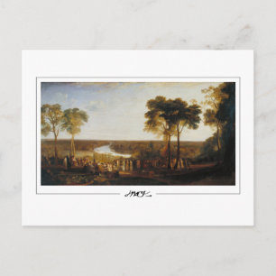 JMW Turner #5-3 - Cartão Postal de Arte